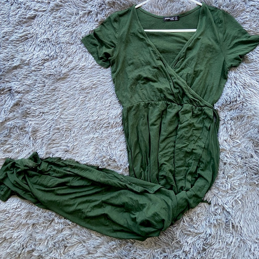 Green maxi Dress